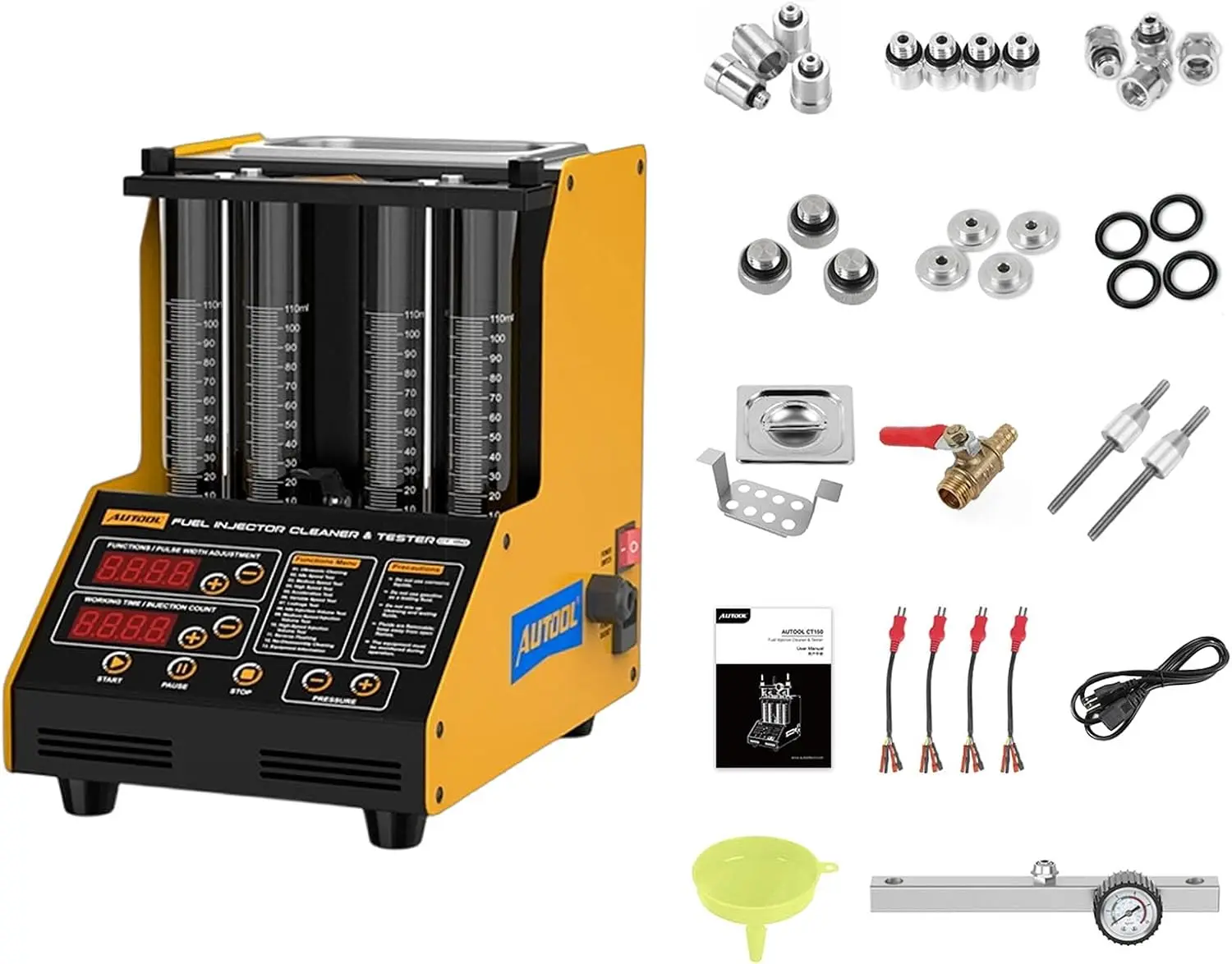 Fuel Injector Cleaner - Limpiador y Probador Ultrasónico de Inyectores