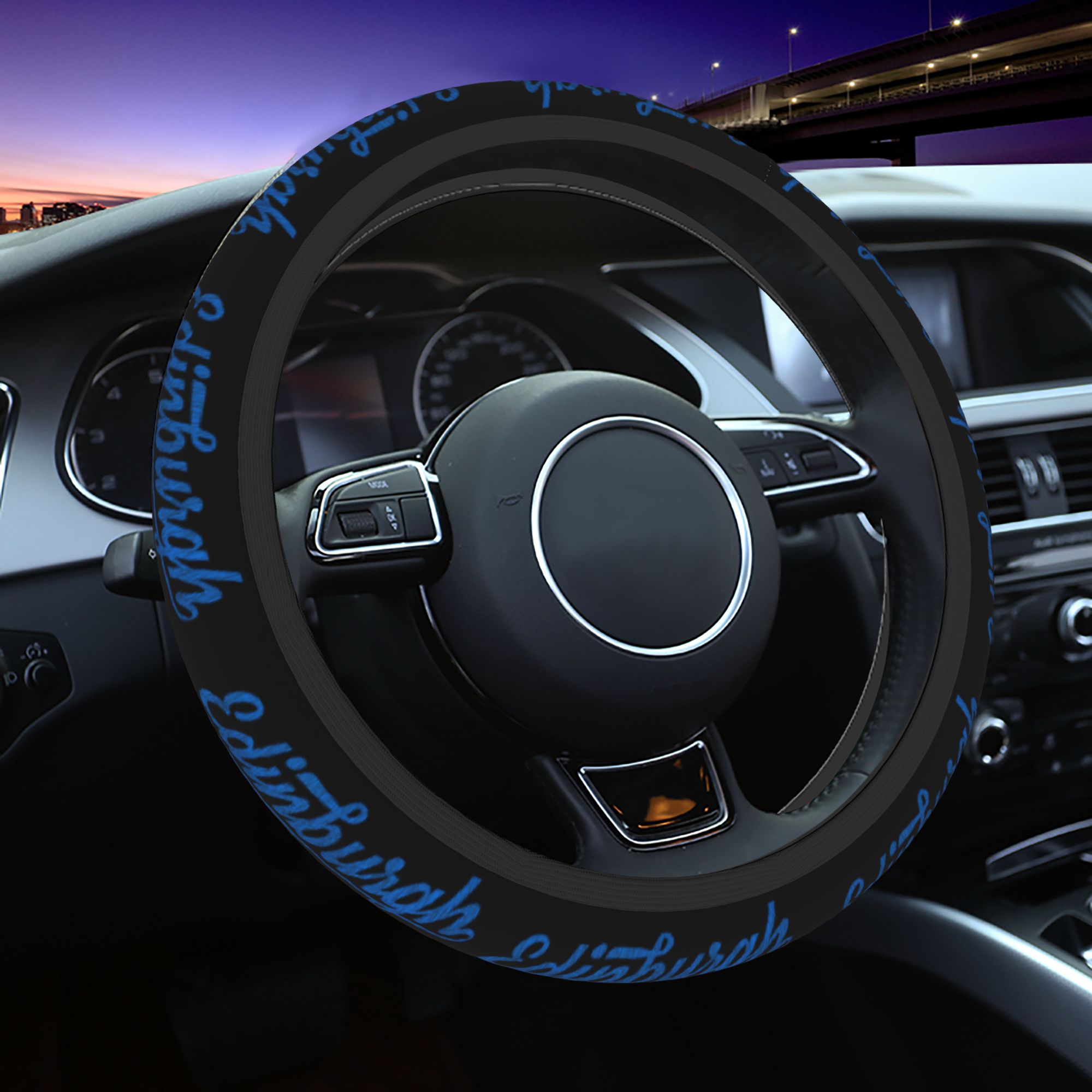 Car Accessories Edinburgh - Funda para volante de coche de
