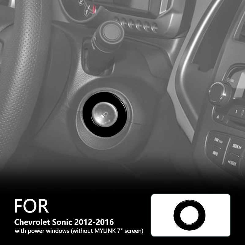 Car Accessories Brand - Para Chevrolet Sonic 2012-2016 anillo de