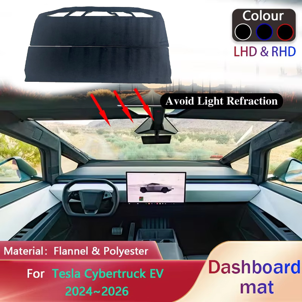 Car Anti-Slip Dashboard Mat - Almohadilla de cubierta para salpicadero de