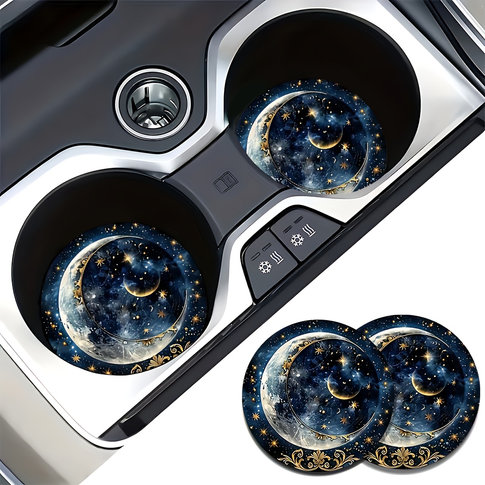 2 posavasos para coche con dis - Car Accessories For Women reseña y precio