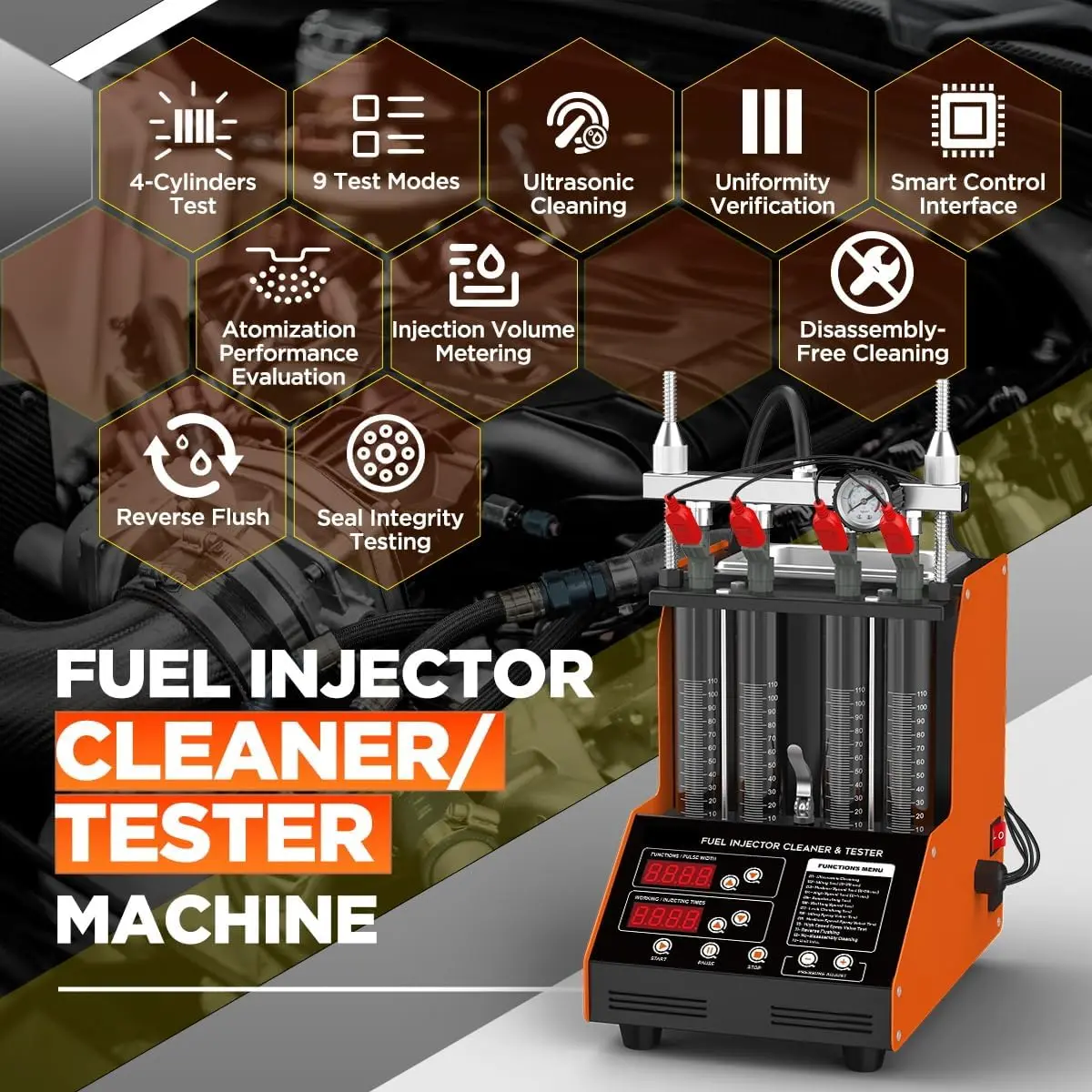 Máquina Limpiadora de Inyector - Fuel Injector Cleaner reseña y precio
