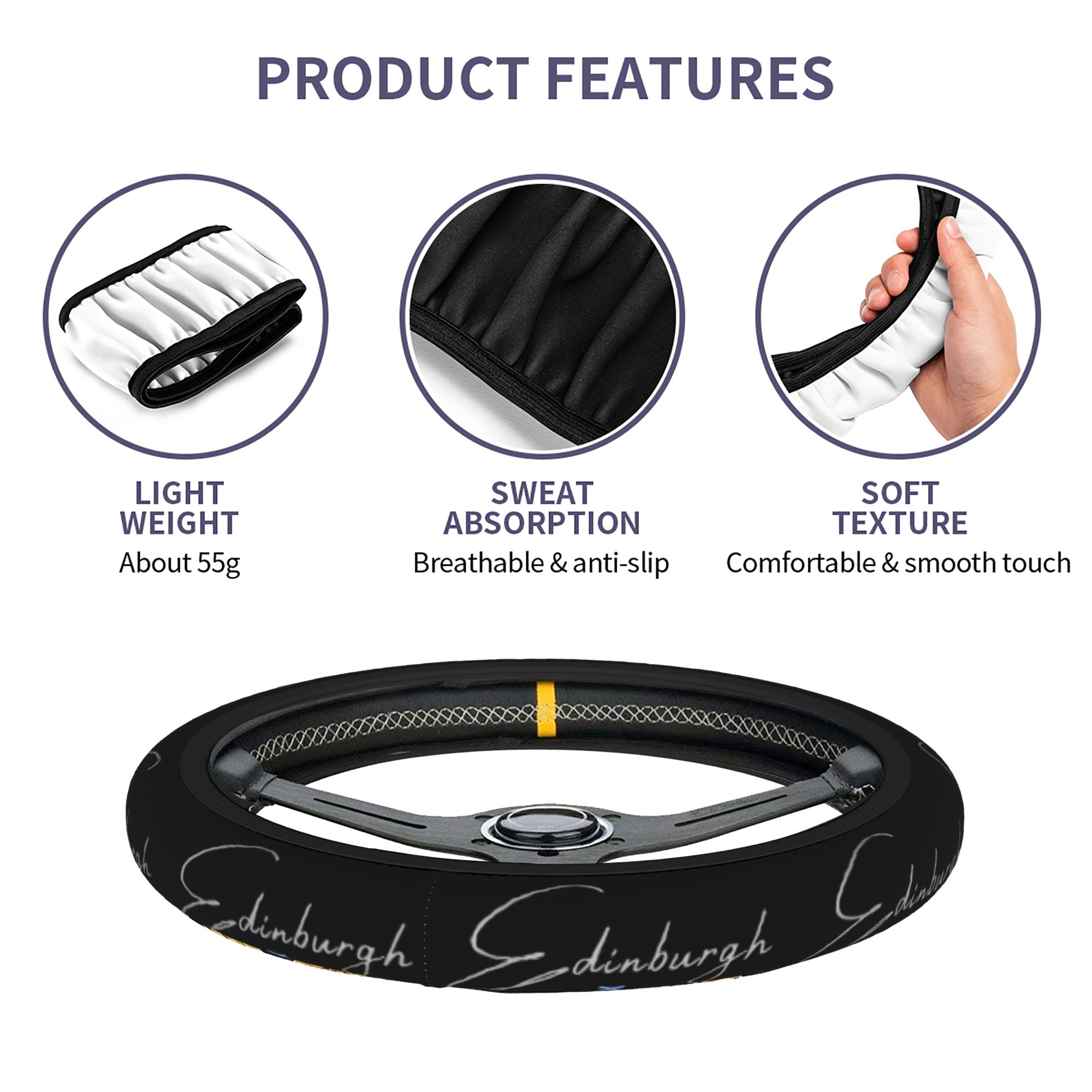 Fundas para Volante de Coche d - Car Accessories Edinburgh reseña y precio