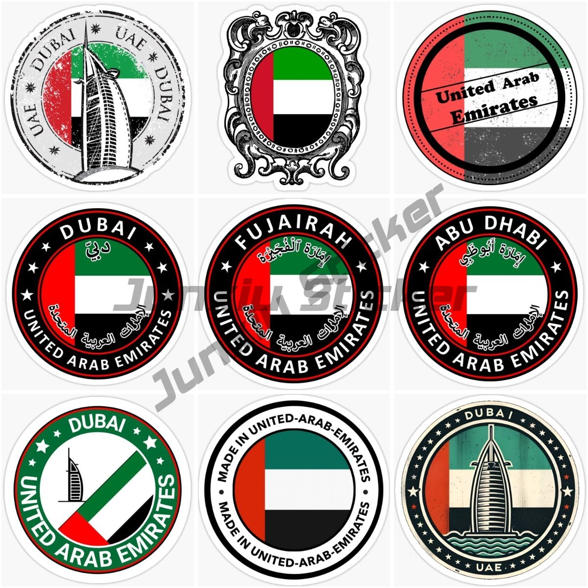 Emblema y distintivo circular  - Car Accessories Uae reseña y precio