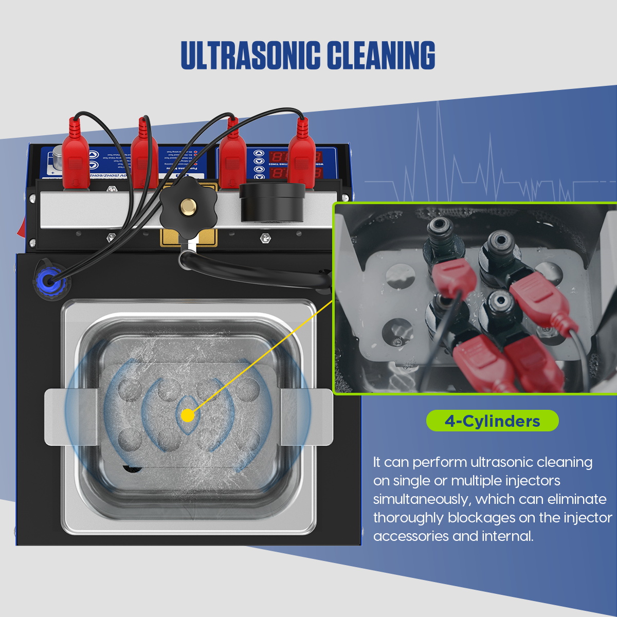 Máquina Limpiadora de Inyector - Fuel Injector Cleaner reseña y precio
