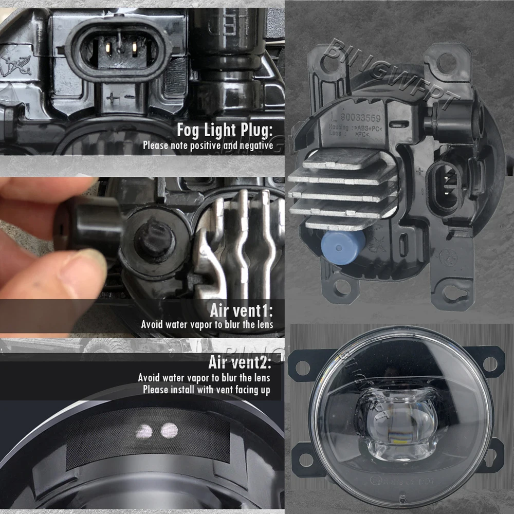 Montaje de lámpara antiniebla  - Car Accessories Uae reseña y precio