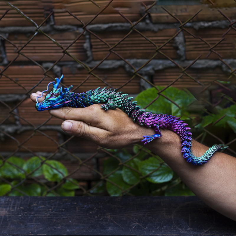 Modelo de dragón con impresión - Car Accessories Xmas reseña y precio