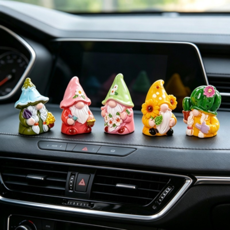 Mini Figuras de Gnomos (6 Piez - Car Accessories Xmas reseña y precio