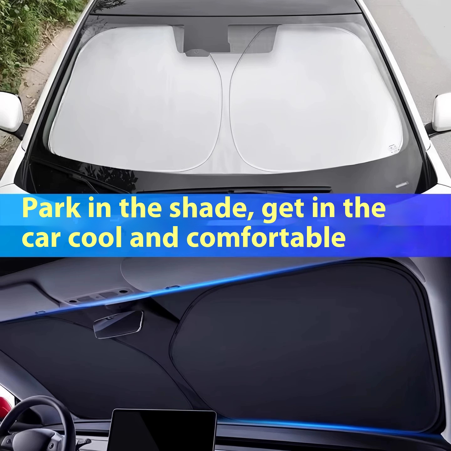 Parasol para parabrisas de coc - Car Accessories In Store reseña y precio
