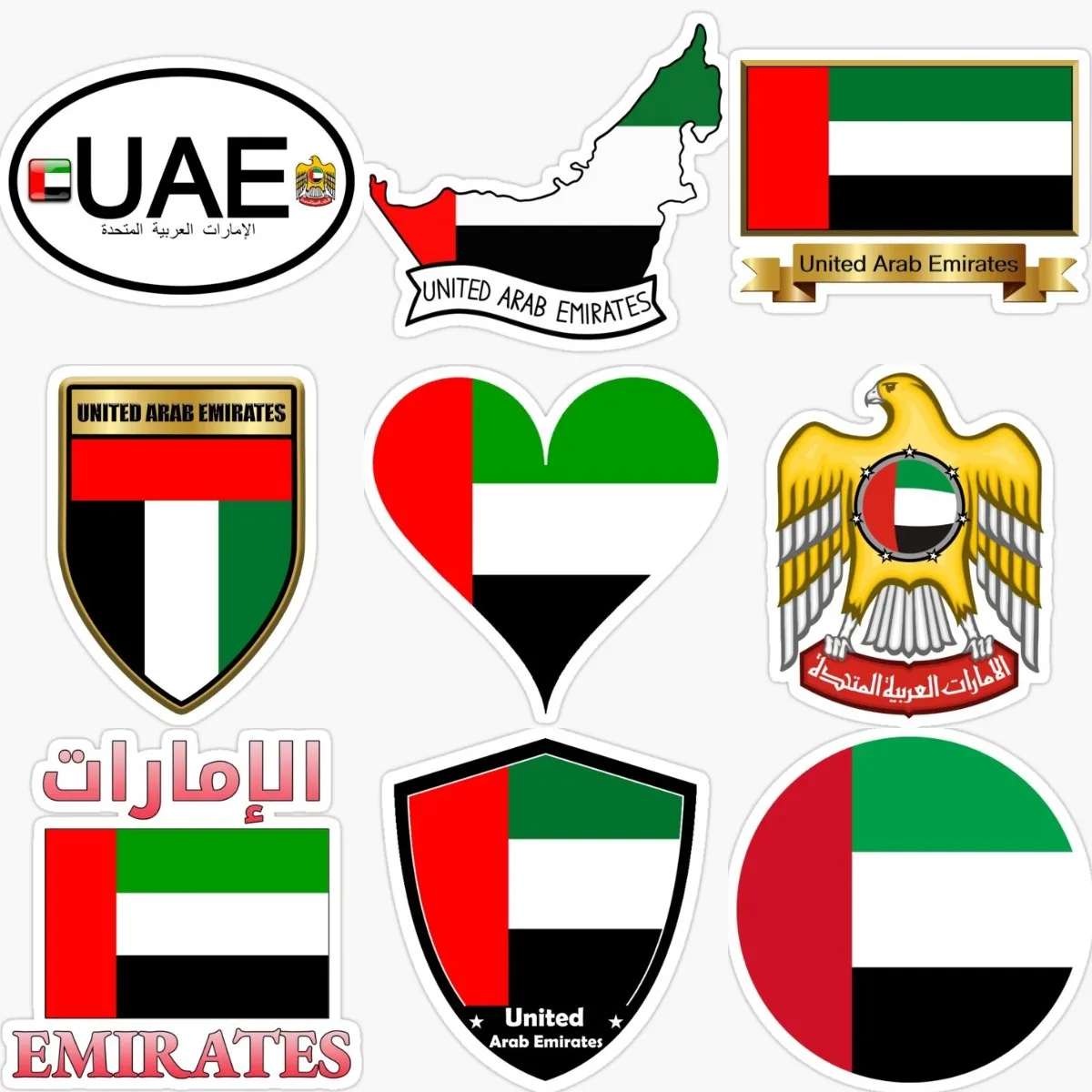 Emiratos Árabes Unidos, mapa d - Car Accessories Uae reseña y precio