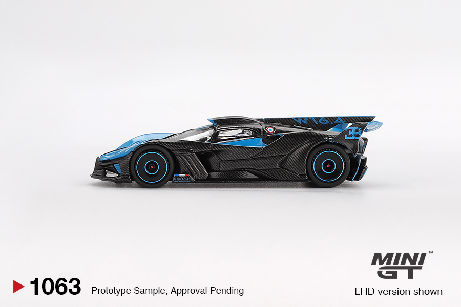 MINIGT 1/64 Bugatti Bolide Roj - Car Accessories For Boys reseña y precio